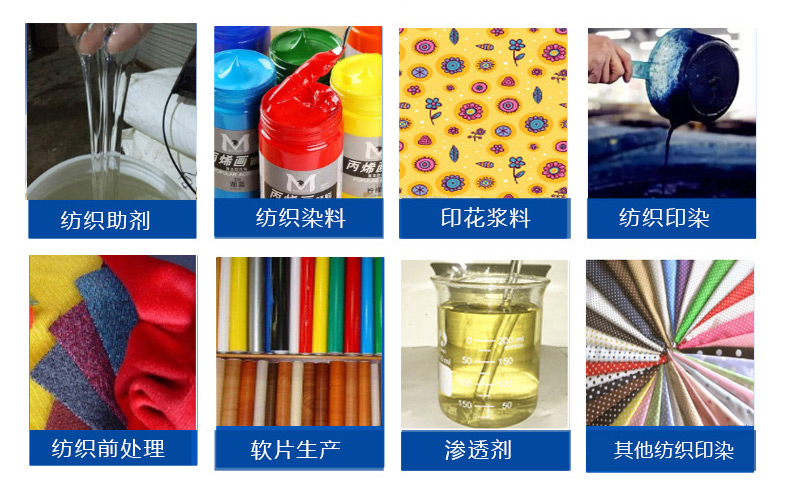 纺织印染增稠剂应用领域