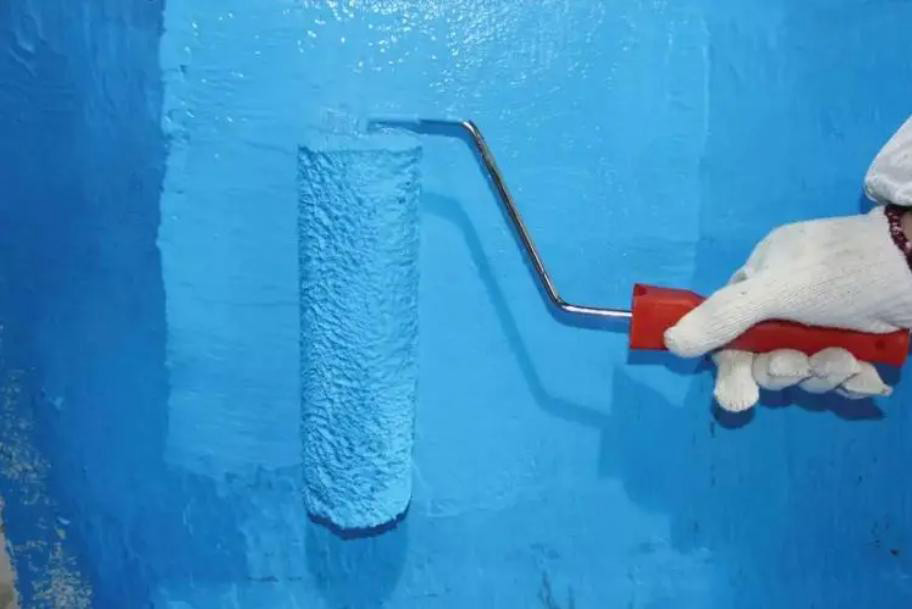 （图为水性涂料应用图）