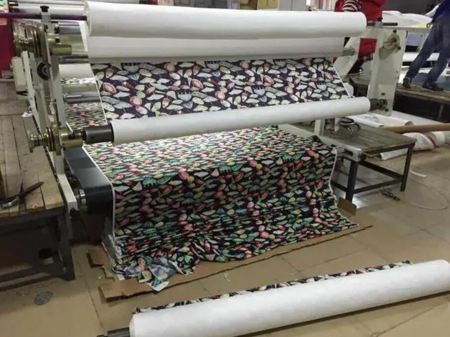 （图：印花工艺展示图）