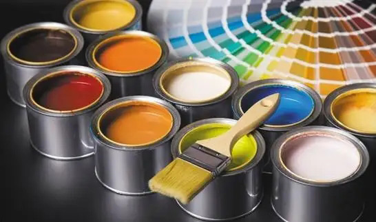 (图:水性涂料展示图)