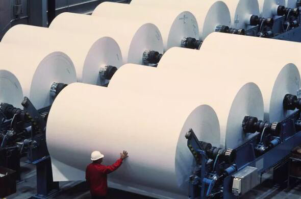 （图：造纸展示图）