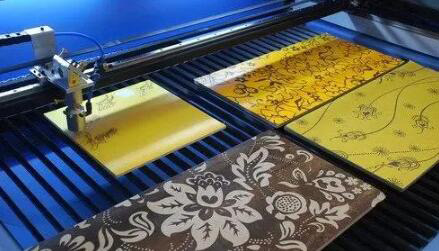 （图：印花工艺展示图）